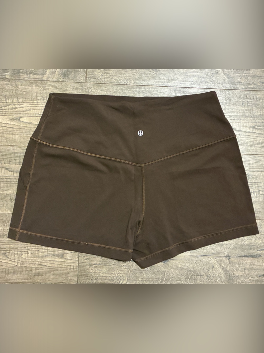 Lululemon Align Classic-Fit High-Rise Short 3” Espresso Size 12 EUC